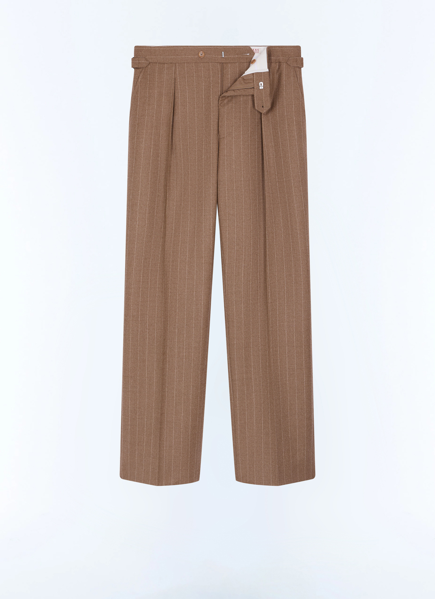 Men's camel trousers Fursac - P3GOHA-LC13-A011