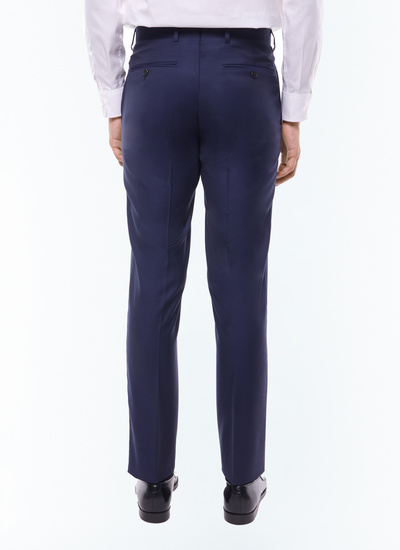 Men's virgin wool serge trousers Fursac - P2VIDO-AC80-31