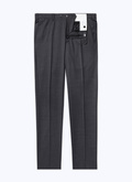 End-on-end virgin wool large trousers - P2VIDO-CC64-B029