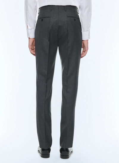 Men's virgin wool trousers Fursac - P3VOXA-CC64-B029