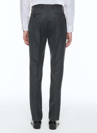 Men's virgin wool trousers Fursac - P3VOXA-CC64-B029