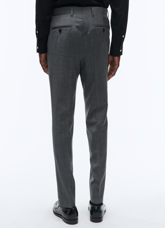 Men's charcoal grey trousers Fursac - P3VOXA-AC08-22