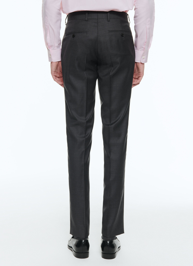 Ted Baker Kim Check Wool Blend Trousers Charcoal at John Lewis  Partners