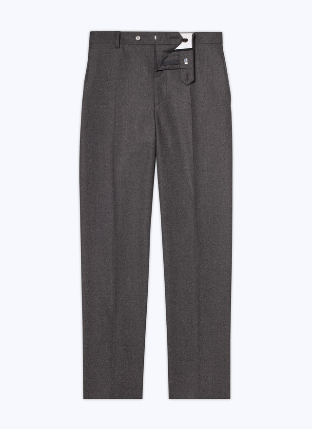 Men's charcoal grey trousers Fursac - P3VOXA-OC55-22