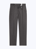 Wool flannel trousers - P3VOXA-OC55-22