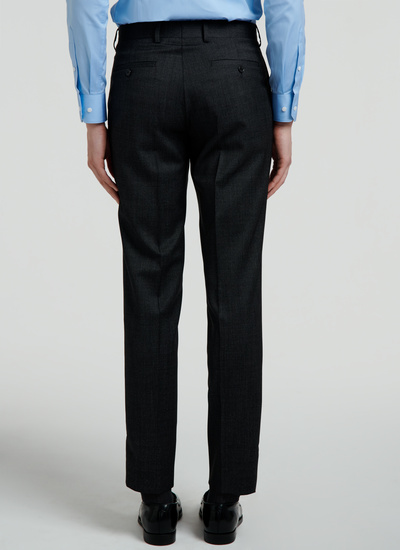 Men's virgin wool trousers Fursac - P3VOXA-VC23-21