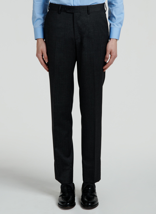 Men's charcoal grey trousers Fursac - P3VOXA-VC23-21