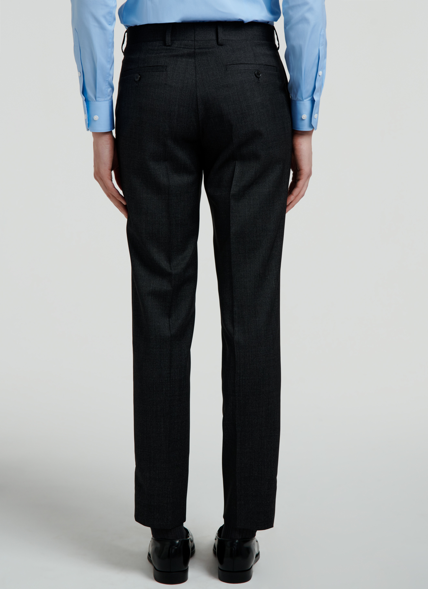 Men's virgin wool trousers Fursac - P3VOXA-VC23-21