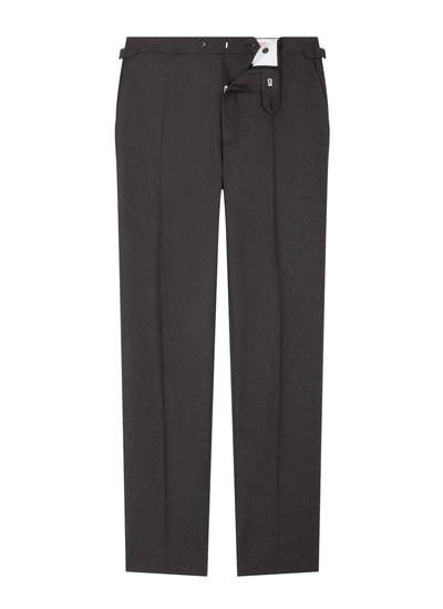 Men's dark green trousers Fursac - P3BIXA-EC29-H011