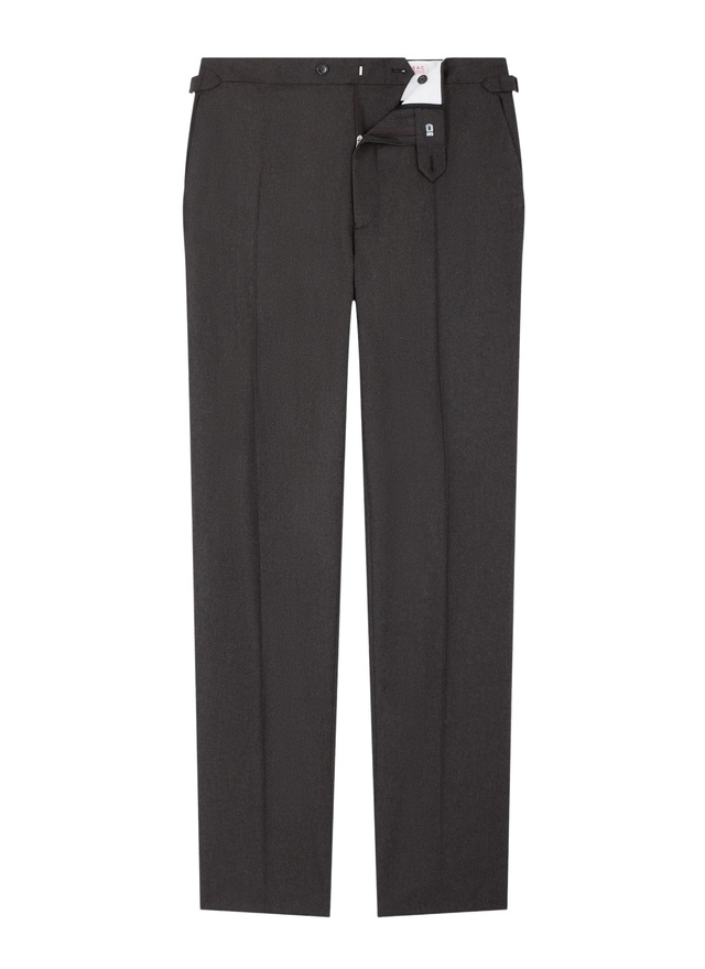Men's dark green trousers Fursac - P3BIXA-EC29-H011