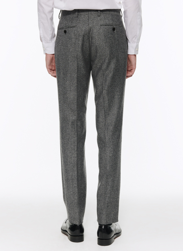 Men's blended wool tweed trousers Fursac - 22HP3VOXA-AP01/23