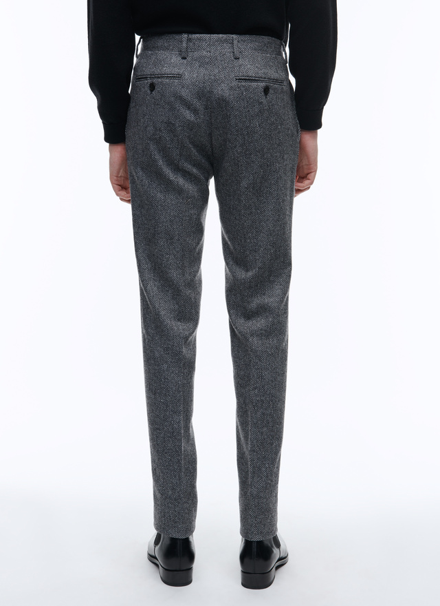 Men's carded wool trousers Fursac - 22HP3VOXA-AP02/23