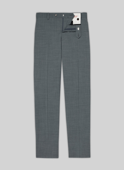 Men's grey virgin wool trousers Fursac - P3VOXA-VC25-29