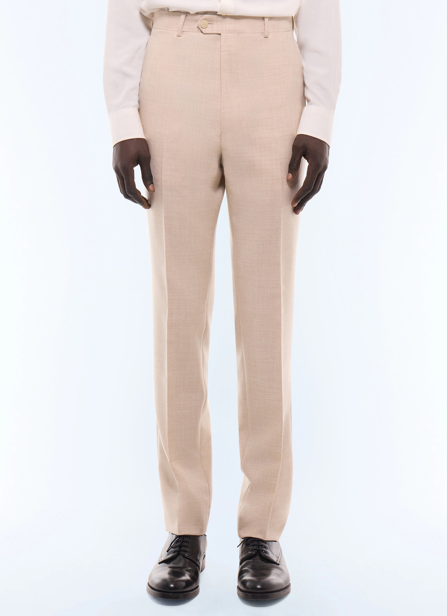 Men's natural trousers Fursac - P3LOXA-LC17-A003