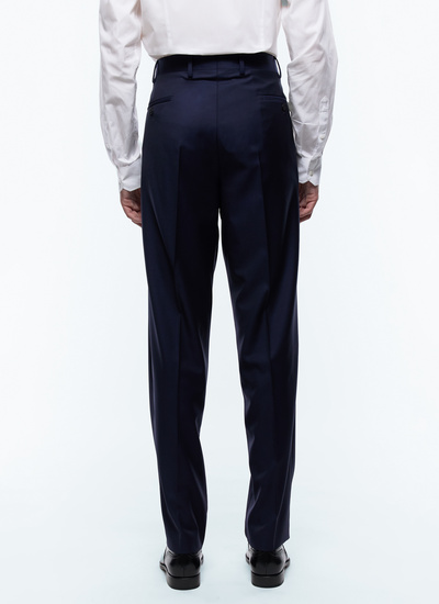 Men's navy blue trousers Fursac - P2VIDO-AC81-31