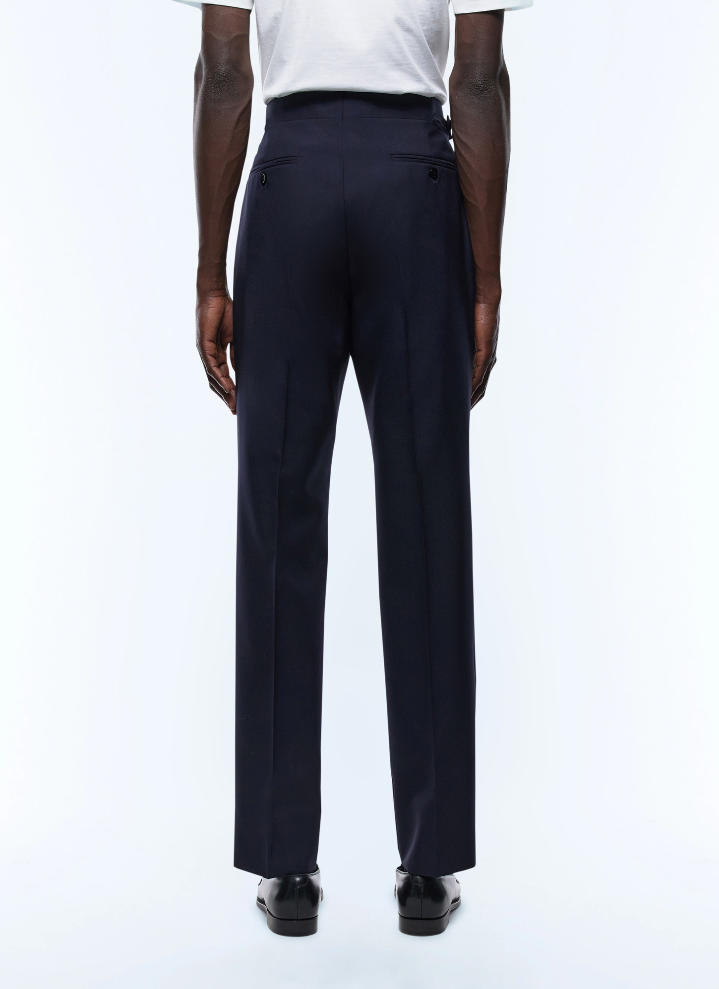 Men's navy blue trousers Fursac - P3CADO-BV01-30