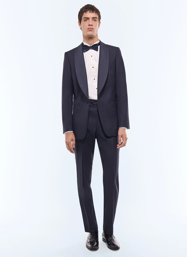 Men's virgin wool faille trousers Fursac - P3VIPY-RC47-30