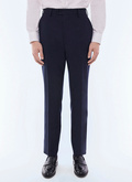 Wool fitted suit pants - P3VOXA-EC29-D030