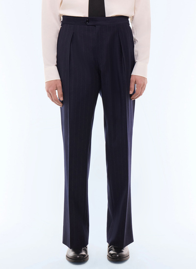Men's navy trousers Fursac - P3GOHA-LC13-D030