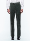 Velvet suit pants - P3EDOT-EC21-H018