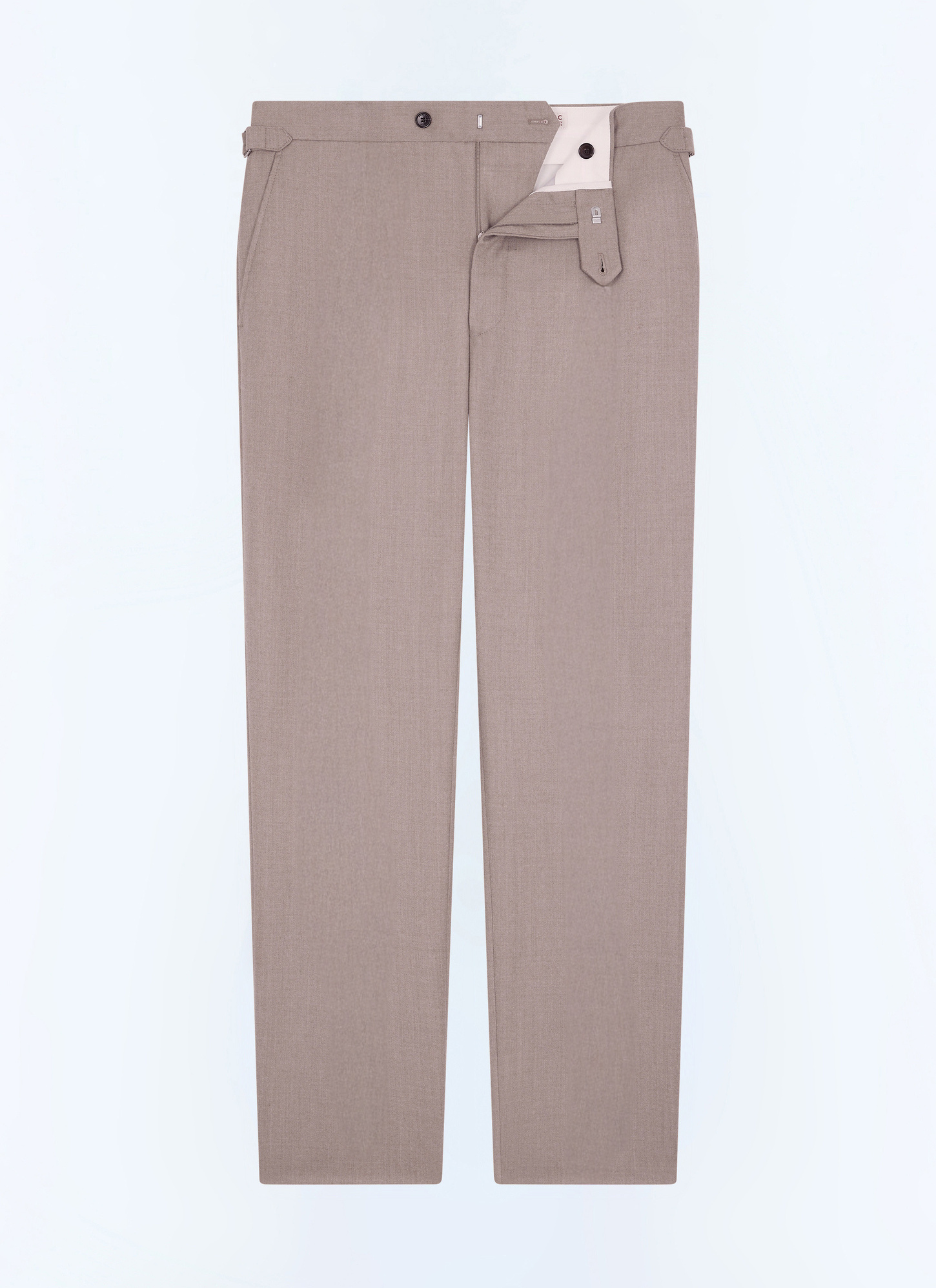 Men's taupe brown trousers Fursac - P3BIXA-GC17-A008