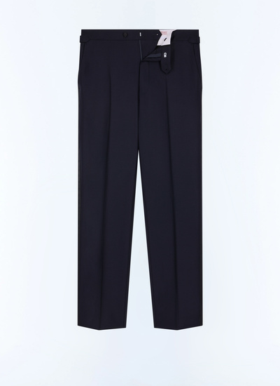 Men's main fabric: 100% virgin woolwaistband lining: 58% polyester, 42% cottonleg lining: 100% polyesterpocket lining: 58% polyester, 42% cotton trousers Fursac - P3LIPY-RC47-30