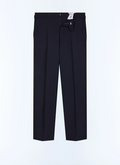 Satin side-stripe tuxedo trousers - P3LIPY-RC47-30