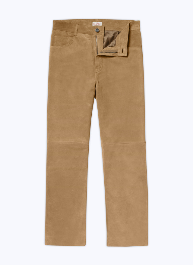 Men's beige trousers Fursac - 23EP3BELL-BL01/08