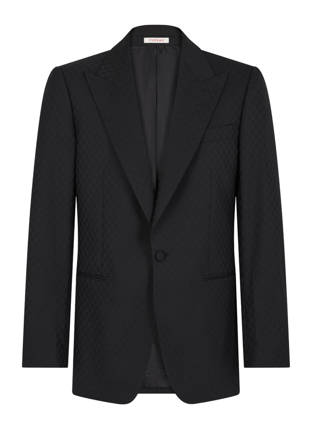 Men's blended virgin wool serge tuxedo Fursac - V3FLIX-FV09-B020