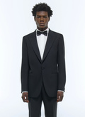 Checkerboard pattern fit tuxedo jacket - V3FLIX-FV09-B020