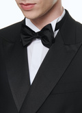 Black wool satin faille tuxedo - S3BLAD-BC36-20