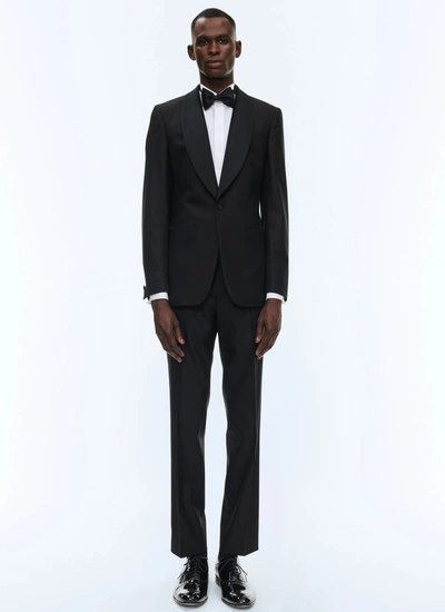 Men's tuxedo black virgin wool Fursac - S3COBY-RC47-20
