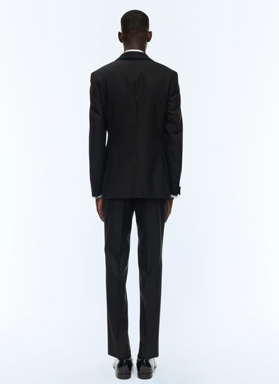 Men's black virgin wool tuxedo Fursac - S3COBY-RC47-20