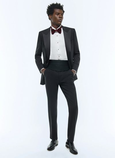 Men's black tuxedo Fursac - S3ECOX-RC47-20