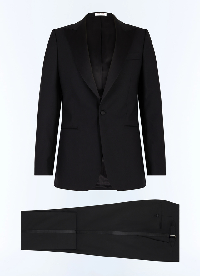 Men's black tuxedo Fursac - S3ECOX-RC47-20