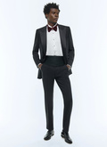 Wool fitted tuxedo - S3ECOX-RC47-20