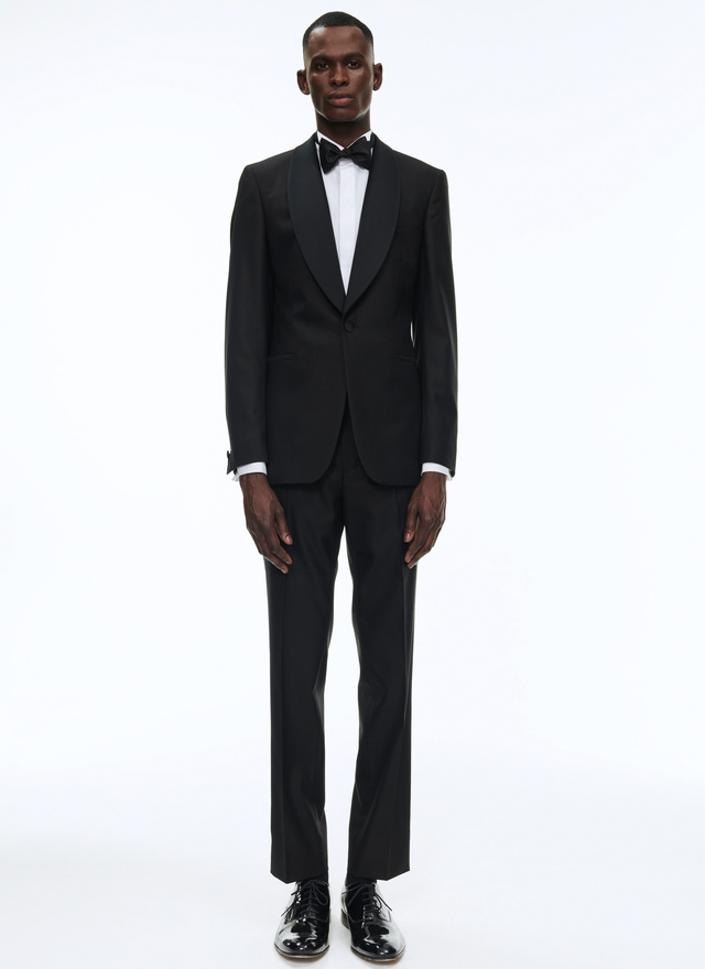 Men's black tuxedo Fursac - S3VOKS-RC47-20