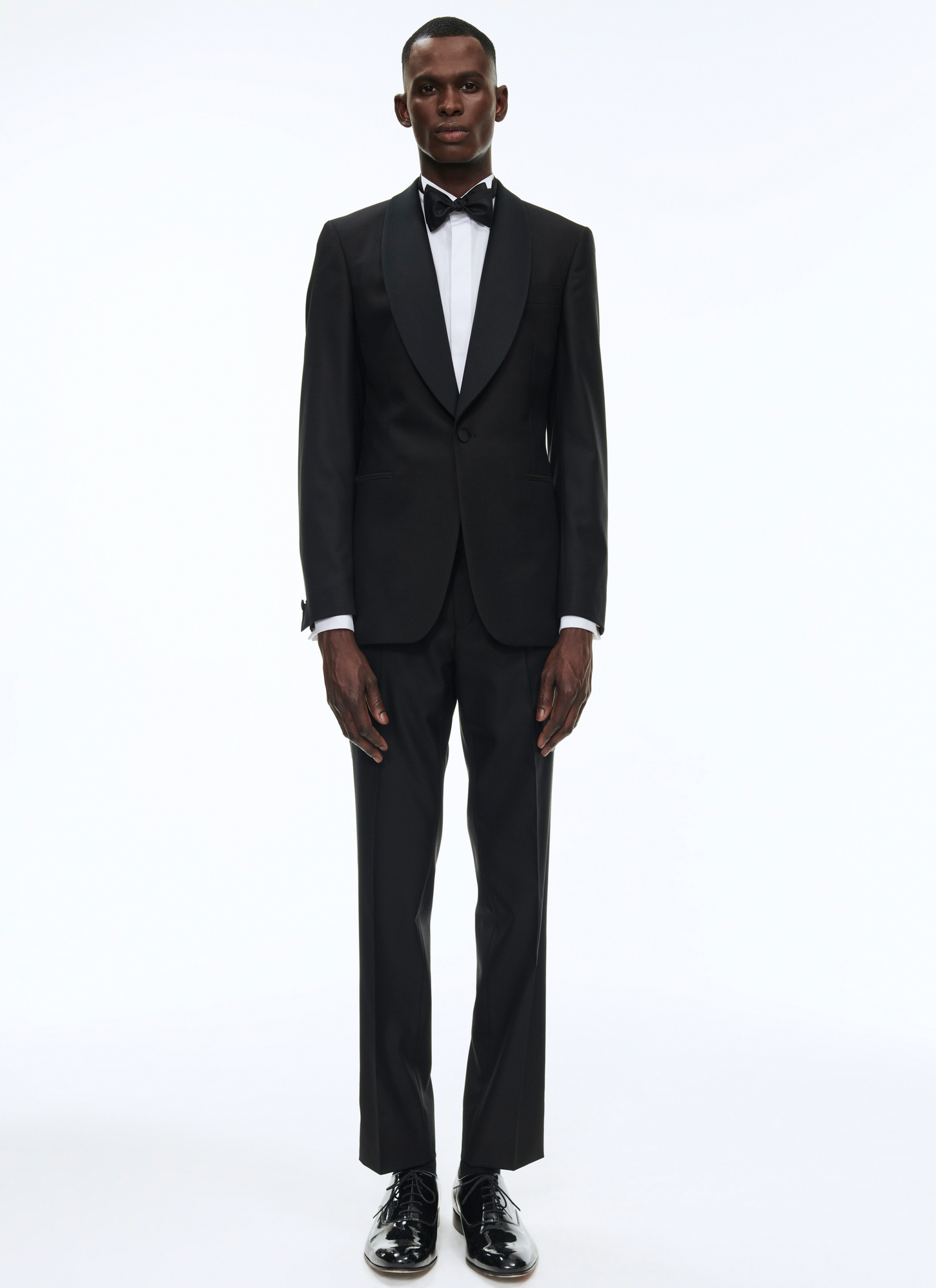 Men's black tuxedo Fursac - S3VOKS-RC47-20