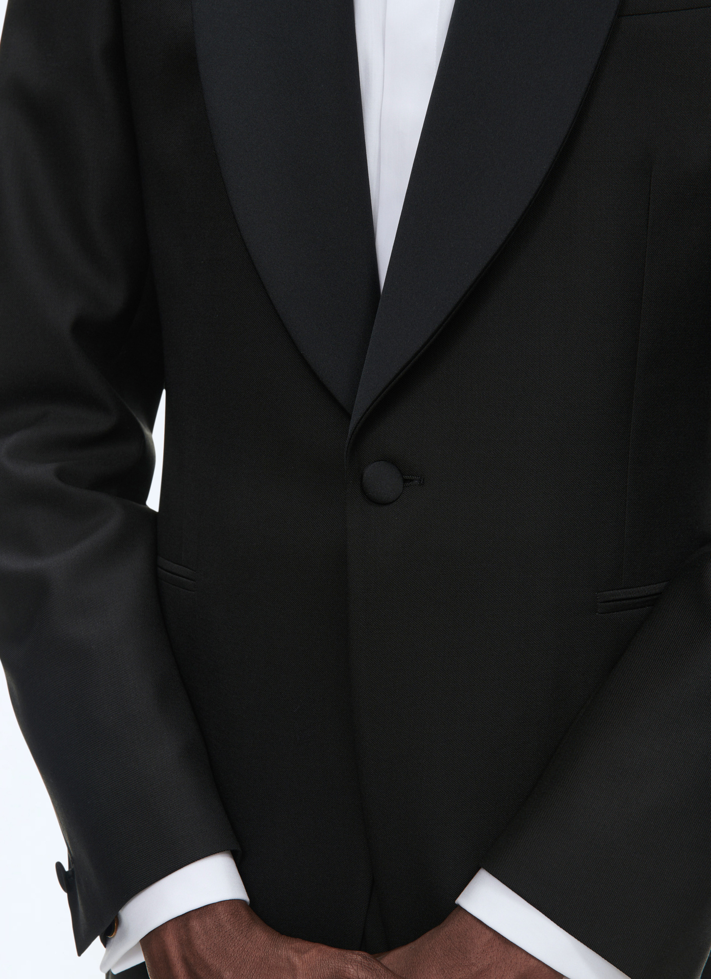 Men's virgin wool faille tuxedo Fursac - V3COBY-RC47-20