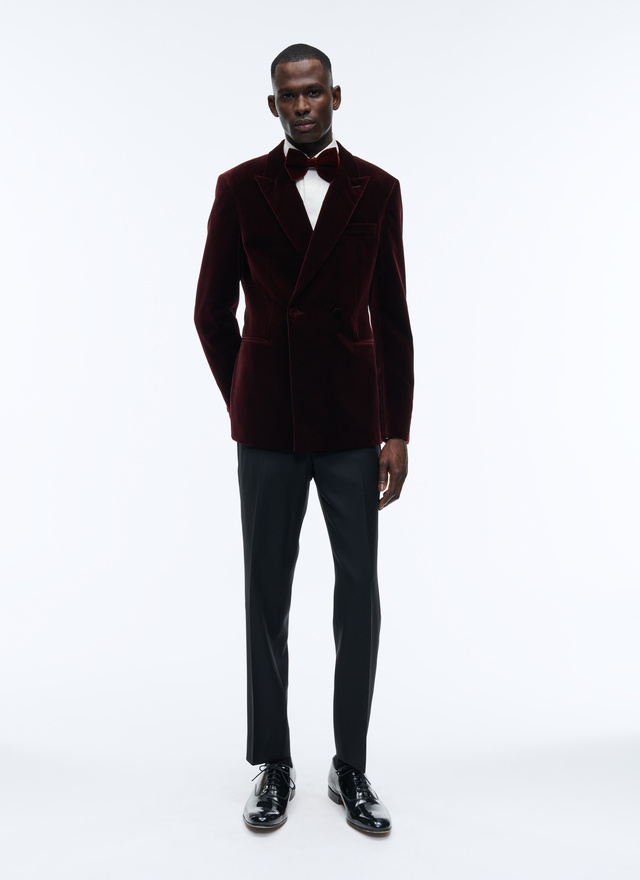 Men's burgundy tuxedo Fursac - 22HS3ADEL-RC66/71