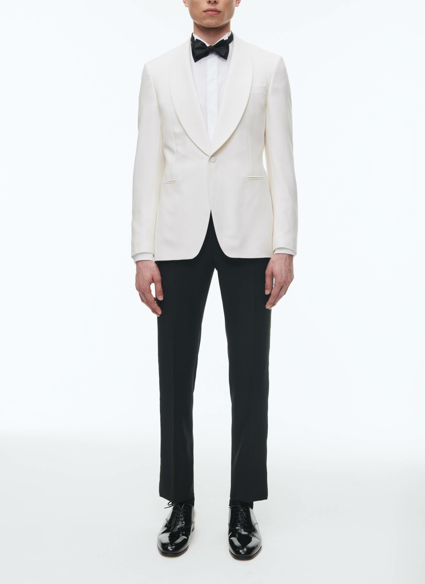 Men's tuxedo ecru certified virgin wool Fursac - S3FERT-GV48-A002
