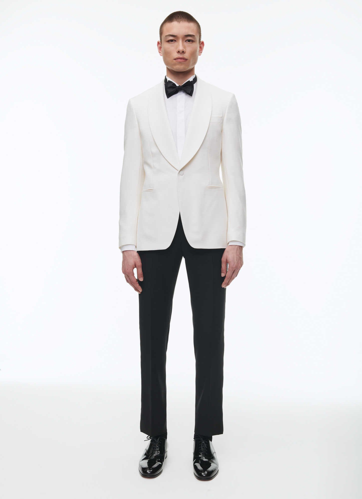 Men's tuxedo ecru certified virgin wool Fursac - S3FERT-GV48-A002