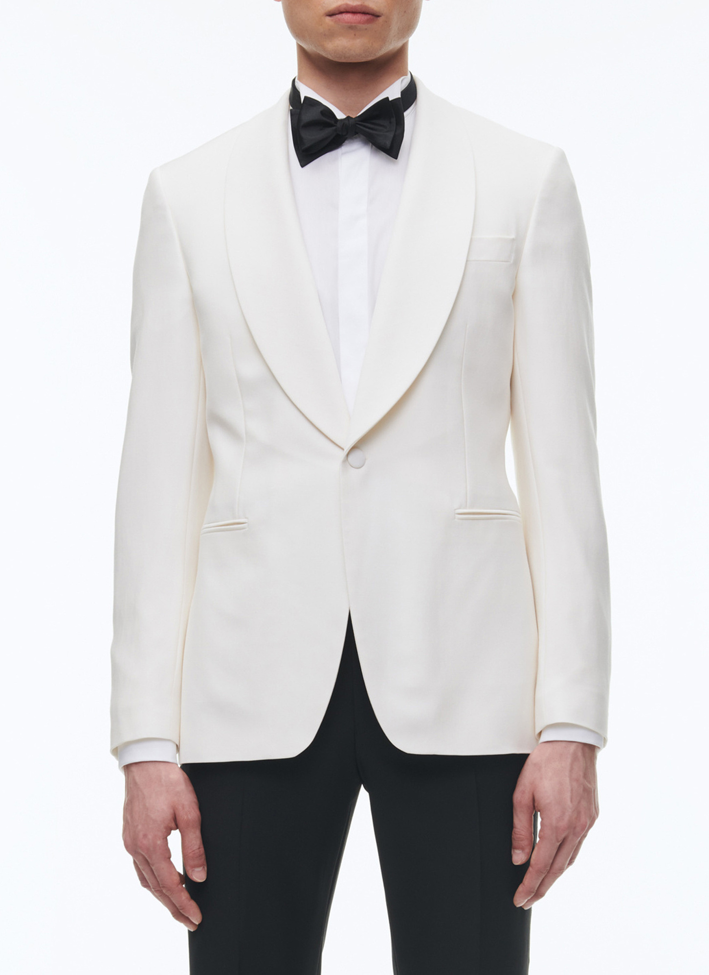 Men's tuxedo ecru certified virgin wool Fursac - V3FERT-FV48-A002