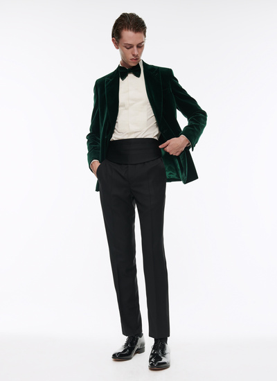 Men's forrest green tuxedo Fursac - V3ADEL-RC66-40