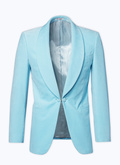 Velvet shawl collar tuxedo jacket - V3DOBS-C711-D006