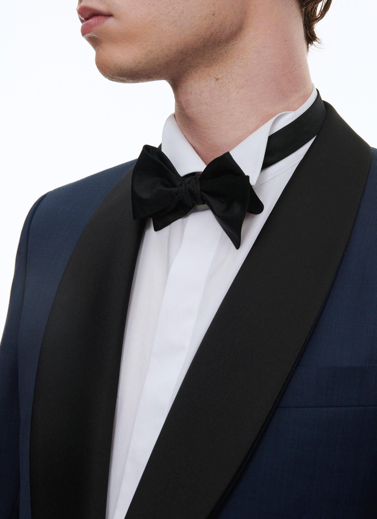 Navy Blue Tuxedo for Men - Fursac S3VERT-PC64/31