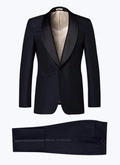 Navy blue wool tuxedo - S3COBY-RC47-30