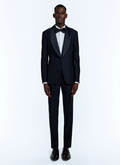 Navy blue wool tuxedo - S3COBY-RC47-30