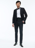 Virgin wool faille fitted tuxedo - S3DALS-RC47-30