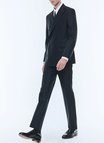 Men's navy blue tuxedo Fursac - S3DSMO-RC47-30